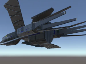 scout ship 3D Model