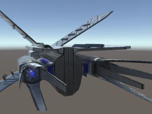 scout ship 3D Model