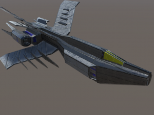 scout ship Modelo 3D