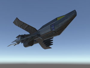 scout ship Modelo 3D