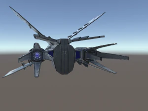 scout ship 3D Model