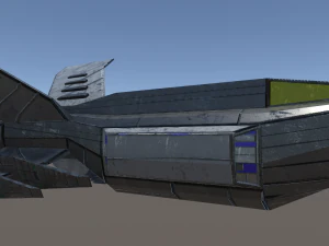 scout ship 3D Model