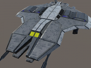 space fighter 3Dモデル