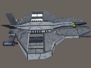 space fighter 3Dモデル