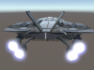 space fighter 3Dモデル