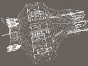 space fighter 3Dモデル
