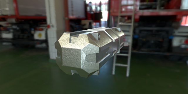 space container 3D-Modell .c4d .max .obj .3ds .fbx .stl .blend 