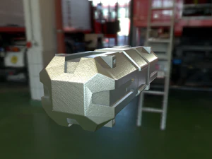 太空容器 3D 模型