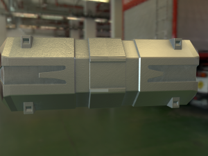 space container 3D-Modell