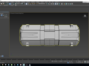 space container 3D-Modell
