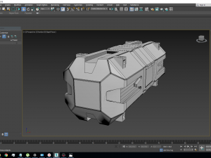space container 3D-Modell