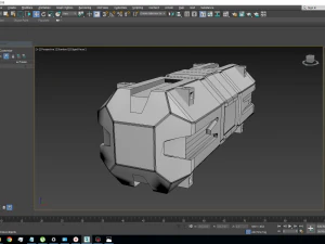 अंतरिक्ष कंटेनर 3D मॉडल