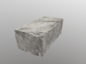 Stone block Model 3D