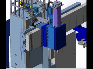 vertical turning machine vtc2000 3D Модель