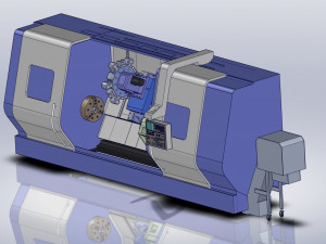 turning machine st130 3D Model