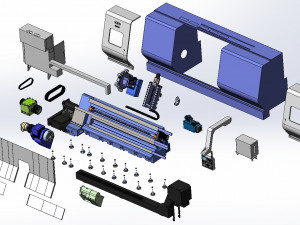 turning machine st130 Modèle 3D