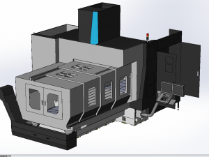 turning machine dcx22 Modelo 3D