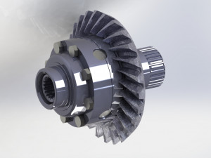 truck differential 3D Model