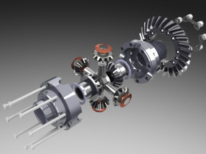 truck differential 3D Модель