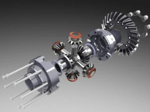 vrachtwagen differentieel 3D Model