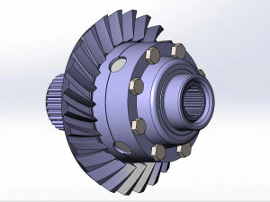 vrachtwagen differentieel 3D Model