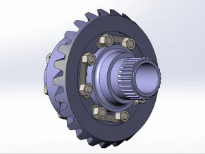 vrachtwagen differentieel 3D Model
