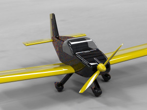 aircraft rv-14a model 3D Print Model