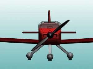 aircraft rv-14a model 3D Print Model