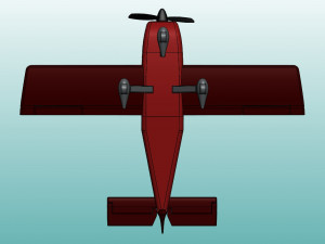 aircraft rv-14a model 3D 打印模型