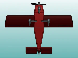 aircraft rv-14a model 3D Print Model