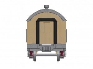 casket-train ussr 3D 打印模型