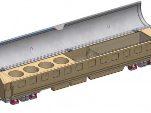 casket-train ussr 3D 打印模型