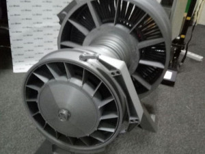 jet engine cfm56 international 3D Модель