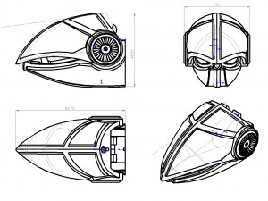 mechanical beak - coat rack Modèles 3D en vedette