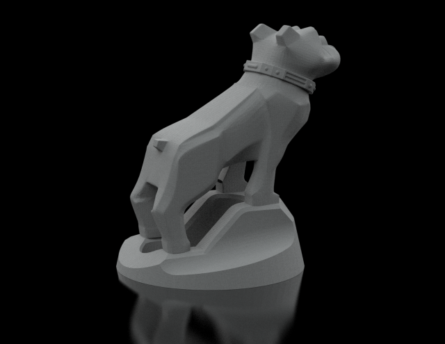 bulldog Modello di stampa 3D .c4d .max .obj .3ds .fbx .stl .blend 