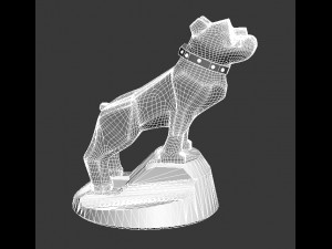 bulldog Modello di stampa 3D