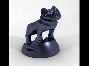 bulldog Modello di stampa 3D