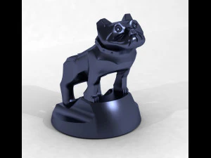 bulldog 3D Print Model