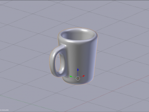 cup 3D मॉडल
