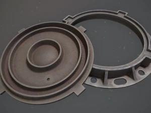 sewer hatch pack 1 low poly lods three texture options 3D Model