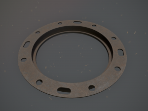 sewer hatch pack 1 low poly lods three texture options 3D मॉडल