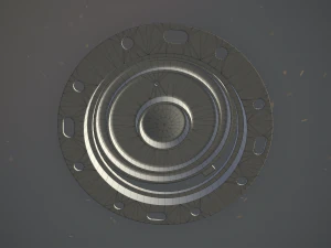 sewer hatch pack 1 low poly lods three texture options 3D Model