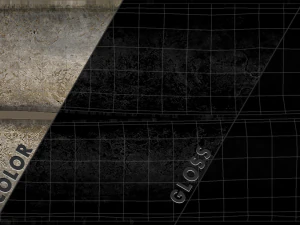 sewer hatch v4 low poly lods 3D Model