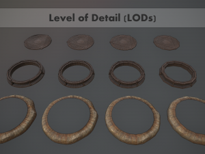sewer hatch v6 low poly lods 3D मॉडल