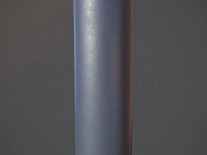 barrier bollard pack 3 blue v1 low poly lods 3D Model