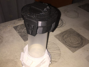 action figure custom lab tube with led light v10 3D प्रिंट मॉडल