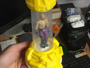 action figure custom lab tube with led light v10 3D प्रिंट मॉडल