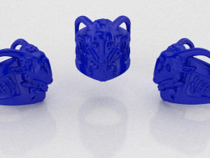 baphomet ring 3D-printmodel