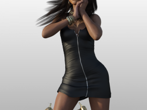 ariana grande photorealistic bundle Modelo 3D