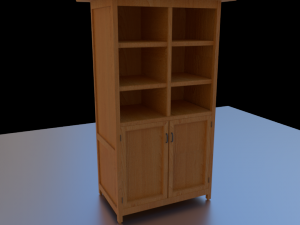 cabinet 3D मॉडल